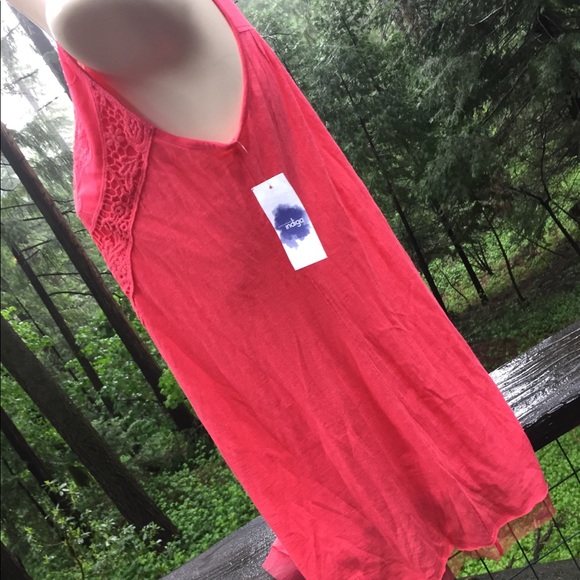 Indigo Great Northwest embellished Knit  chemise - Picture 6 of 12